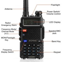Stație radio portabilă Boafeng UV-5R 1800 мАч Black imaginea #6 — magazin online Desire.md