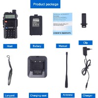 Stație radio portabilă Boafeng UV-5R 1800 мАч Black imaginea #8 — magazin online Desire.md