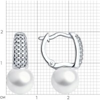 Cercei SOLOVOV JEWELRY 94-320-01955-1 4,89g imaginea #2 — magazin online Desire.md