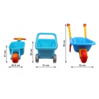 Set de jucării pentru nisip Technok Blue/Orange (4265)  imaginea #6 — magazin online Desire.md
