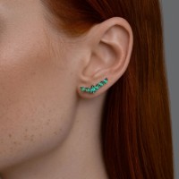 Cercei SOLOVOV JEWELRY 94-320-02173-2 1,88g imaginea #4 — magazin online Desire.md