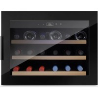 Dulap de vin incorporabil Caso Wine Safe 18 EB Black