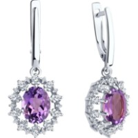 Cercei SOLOVOV JEWELRY 94-321-02042-3 4,78g imaginea #2 — magazin online Desire.md