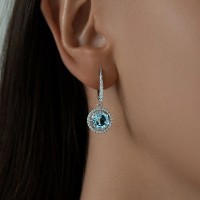 Cercei SOLOVOV JEWELRY 94-321-02052-1 4,36g imaginea #4 — magazin online Desire.md