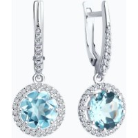 Cercei SOLOVOV JEWELRY 94-321-02052-1 4,36g imaginea #5 — magazin online Desire.md