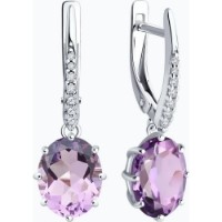 Cercei SOLOVOV JEWELRY 94-321-02054-3 3,58g imaginea #2 — magazin online Desire.md