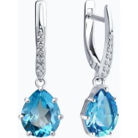 Cercei SOLOVOV JEWELRY 94-321-02059-1 3,65g imaginea #3 — magazin online Desire.md