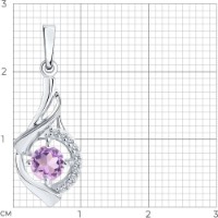 Подвеска SOLOVOV JEWELRY 94-330-00379-3 1,4g фото №2 — интернет-магазин Desire.md