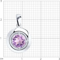 Подвеска SOLOVOV JEWELRY 94-330-00782-2 1,71g фото №3 — интернет-магазин Desire.md