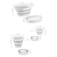 Set găleti L'essential Maison Cmsrs1 Gray imaginea #2 — magazin online Desire.md