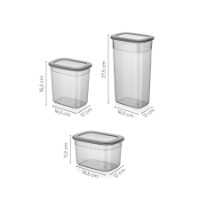 Set recipiente depozitare Hermia BNMPOLYAR18-13232 imaginea #3 — magazin online Desire.md
