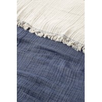 Cuvertura L'Essentiel Muslin Navy Blue v2 imaginea #2 — magazin online Desire.md