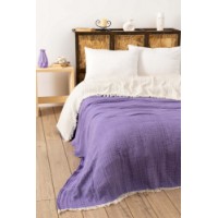 Cuvertura L'Essentiel Muslin Damson (170 x 250)