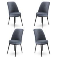 Set mobilă pentru bucătărie Hanah Home Dexa Fume Black