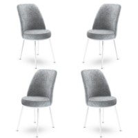 Set mobilă pentru bucătărie Hanah Home Dexa Grey White