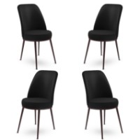 Set mobilă pentru bucătărie Hanah Home Dexa Black Brown