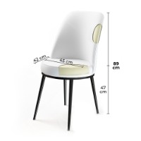 Set mobilă pentru bucătărie Hanah Home Dexa Black Brown imaginea #2 — magazin online Desire.md