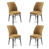 Комплект для столовой Hanah Home Flex Cappuccino Black