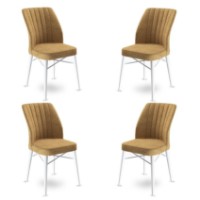 Set mobilă pentru bucătărie Hanah Home Flex Cappuccino White