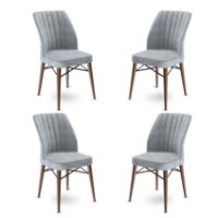 Set mobilă pentru bucătărie Hanah Home Flex Grey Brown