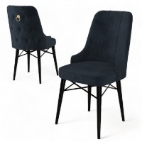 Set mobilă pentru bucătărie Hanah Home Pare Anthracite Black imaginea #3 — magazin online Desire.md
