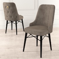 Set mobilă pentru bucătărie Hanah Home Pare Cappuccino Black imaginea #2 — magazin online Desire.md