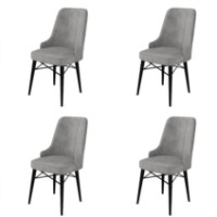 Set mobilă pentru bucătărie Hanah Home Pare Grey Black