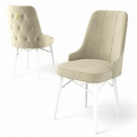 Комплект для столовой Hanah Home Pare Cream White фото №3 — интернет-магазин Desire.md