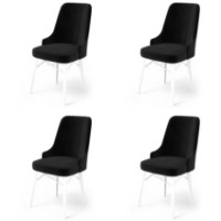 Комплект для столовой Hanah Home Pare Black White