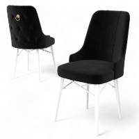 Комплект для столовой Hanah Home Pare Black White фото №3 — интернет-магазин Desire.md