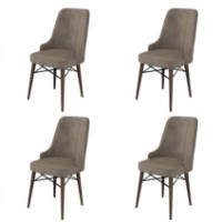 Комплект для столовой Hanah Home Pare Cappuccino Brown