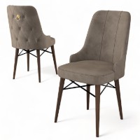 Комплект для столовой Hanah Home Pare Cappuccino Brown фото №3 — интернет-магазин Desire.md