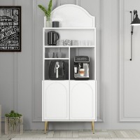 Буфет для кухни Hanah Home Lyon 80 White Gold фото №5 — интернет-магазин Desire.md