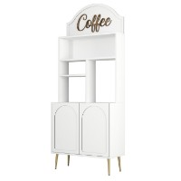 Буфет для кухни Hanah Home Lyon 80 White Gold фото №6 — интернет-магазин Desire.md