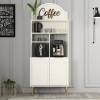 Bufet bucatarie Hanah Home Lyon 80 Cream Gold