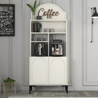 Буфет для кухни Hanah Home Lyon 80 Cream Black