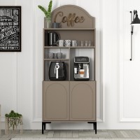 Bufet bucatarie Hanah Home Lyon 80 Atlas Black