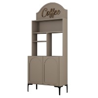 Bufet bucatarie Hanah Home Lyon 80 Atlas Black imaginea #6 — magazin online Desire.md