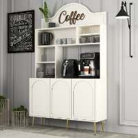 Буфет для кухни Hanah Home Lyon 120 Cream Gold фото №3 — интернет-магазин Desire.md