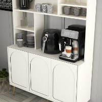 Буфет для кухни Hanah Home Lyon 120 Cream Gold фото №4 — интернет-магазин Desire.md