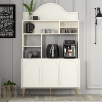 Буфет для кухни Hanah Home Lyon 120 Cream Gold фото №5 — интернет-магазин Desire.md