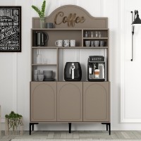 Bufet bucatarie Hanah Home Lyon 120 Atlas Black