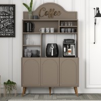 Bufet bucatarie Hanah Home Lyon 120 Atlas Walnut