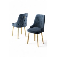 Комплект для столовой Hanah Home Newa Anthracite Gold фото №2 — интернет-магазин Desire.md
