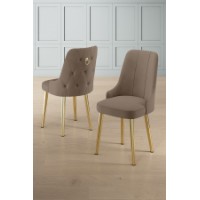 Set mobilă pentru bucătărie Hanah Home Newa Cappuccino Gold