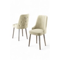 Set mobilă pentru bucătărie Hanah Home Newa Cream Chrome imaginea #2 — magazin online Desire.md