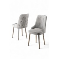 Set mobilă pentru bucătărie Hanah Home Newa Grey Chrome imaginea #2 — magazin online Desire.md