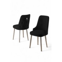 Set mobilă pentru bucătărie Hanah Home Newa Black Chrome imaginea #2 — magazin online Desire.md