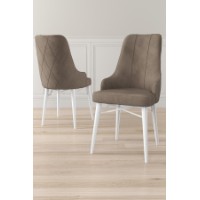 Set mobilă pentru bucătărie Hanah Home Neta Cappuccino White
