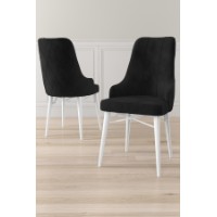 Set mobilă pentru bucătărie Hanah Home Neta Black White